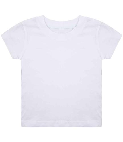 Larkwood Baby/Toddler Organic T-Shirt - WHI - 18-24